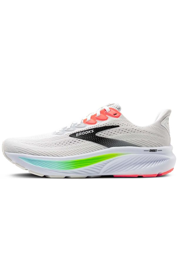 Buty do biegania męskie Brooks 1104421D. Kolor: biały. Sport: bieganie