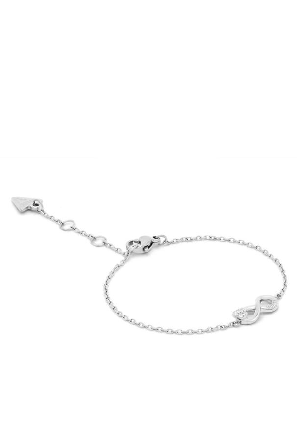 Guess Bransoletka JUBB06 048JW Srebrny. Materiał: ze stali nierdzewnej, ze stali. Kolor: srebrny