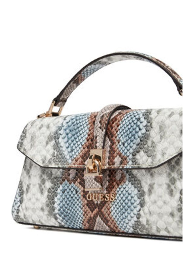 Guess Torebka Queensland HWKG96 55200 Kolorowy. Wzór: kolorowy. Materiał: skórzane
