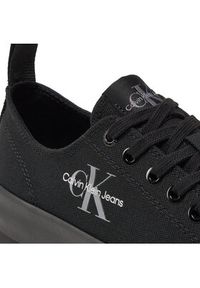 Calvin Klein Jeans Trampki Lugged Hybrid Laceup Ml Mtr YW0YW01505 Czarny. Kolor: czarny. Materiał: materiał #3