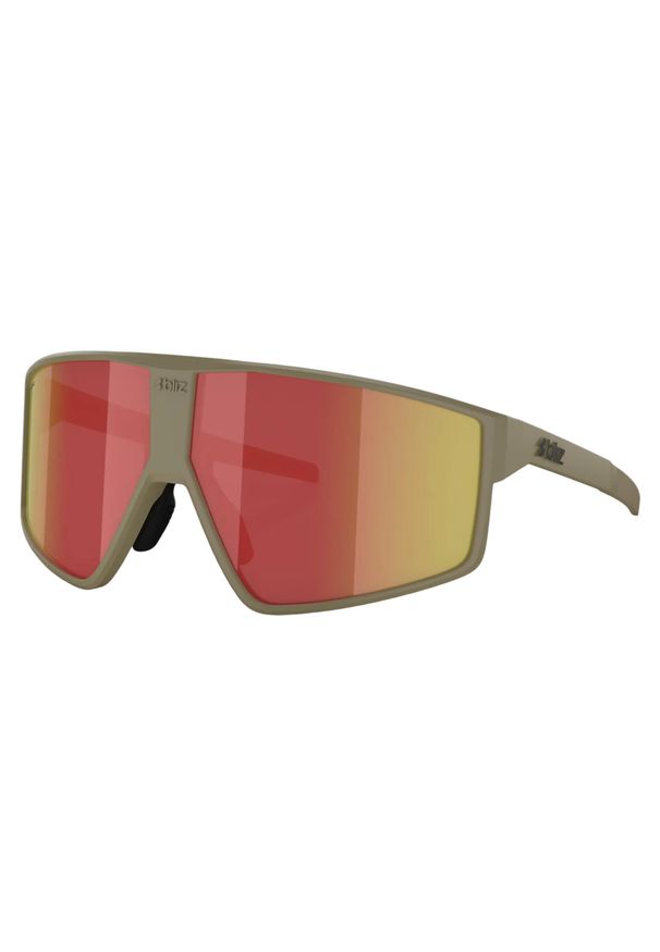 BLIZ - Okulary przeciwsłoneczne Bliz P002. Kolor: czerwony. Sport: turystyka piesza