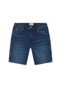 Wrangler - WRANGLER TEXAS SHORTS MĘSKIE SZORTY JEANSOWE JEANSY SPODENKI BLUE SOUL 112350657 W11C017997 #3