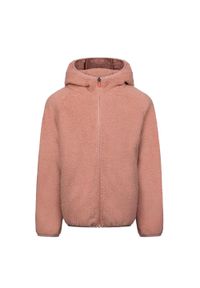 TRESPASS - Bluza Polarowa Dziecięca Minally. Kolor: różowy. Materiał: polar. Sezon: zima. Sport: turystyka piesza