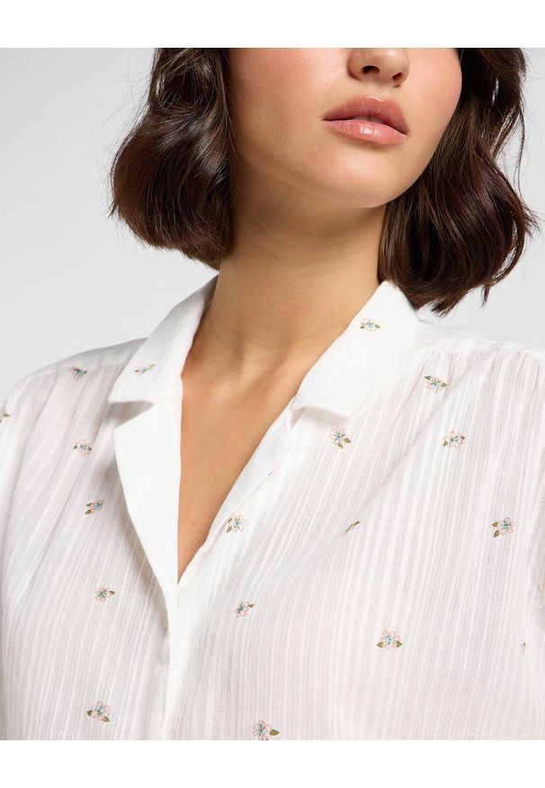 Lee - DAMSKA KOSZULA LEE CAP SLEEVE SHIRT GROVE FLORAL 112363630