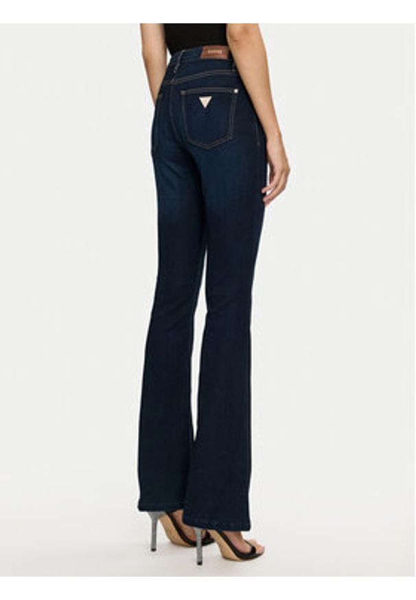 Guess Jeansy W4BA0L D5HC1 Granatowy Skinny Fit. Kolor: niebieski