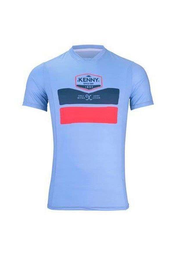 KENNY - Koszulka Kenny Indy. Kolor: niebieski. Materiał: materiał. Sport: kolarstwo