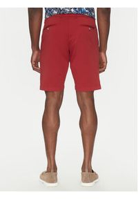 Hechter Paris Szorty materiałowe 26664 151365 Czerwony Regular Fit. Kolor: czerwony. Materiał: bawełna #3