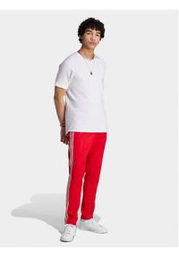 Adidas - adidas Spodnie dresowe adicolor Classics Beckenbauer IM4547 Czerwony Slim Fit. Kolor: czerwony. Materiał: bawełna #4