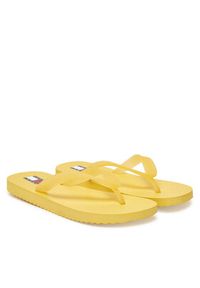 Tommy Jeans Japonki Tjw Logo Flip Flop EN0EN02447 Żółty. Kolor: żółty