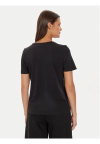 Vero Moda T-Shirt Romy 10320297 Czarny Regular Fit. Kolor: czarny. Materiał: bawełna