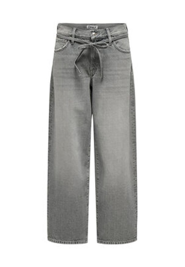 only - ONLY Jeansy Gianna 15338246 Szary Balloon Fit. Kolor: szary