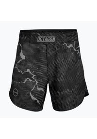 OCTAGON - Spodenki treningowe męskie Octagon Marble Camo MMA. Kolor: szary