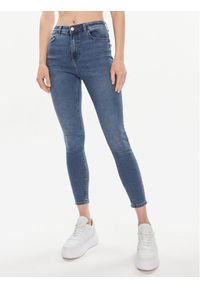 JDY Jeansy Moon 15317455 Granatowy Skinny Fit. Kolor: niebieski