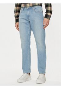 Mustang Jeansy Denver 1015136 Niebieski Straight Fit. Kolor: niebieski