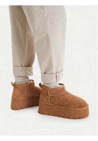Badura Śniegowce EO-ANGEL-TS6279-01 Brązowy. Kolor: brązowy. Materiał: skóra, zamsz #5