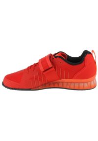 Adidas - Buty adidas Adipower Weightlifting 3 M GY8924 czerwone. Zapięcie: rzepy. Kolor: czerwony. Materiał: syntetyk, guma. Szerokość cholewki: normalna. Sport: fitness #5
