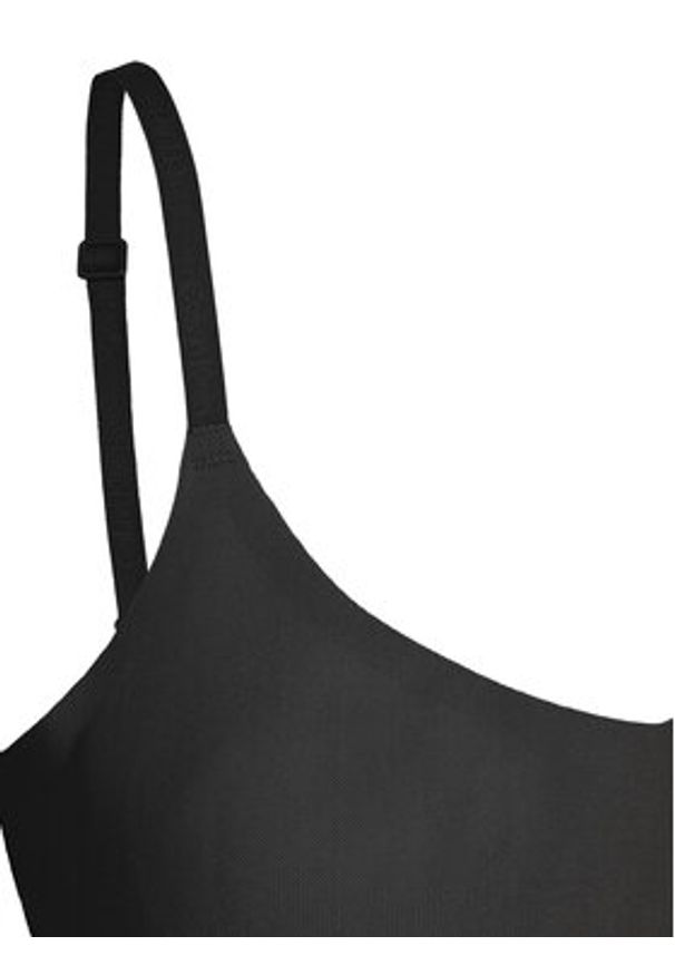 Calvin Klein Underwear Kombinezon modelujący LV00QF8295 Czarny. Kolor: czarny. Materiał: syntetyk