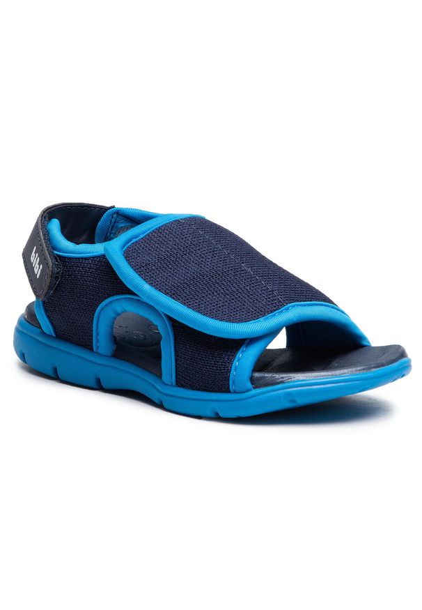 Sandały Bibi Basic Sandals Mini 1101093 Naval/Aqua. Kolor: niebieski. Materiał: materiał