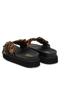 Versace Jeans Couture Klapki 80VA3SM5 ZS175 G89 Czarny. Kolor: czarny. Materiał: materiał #4
