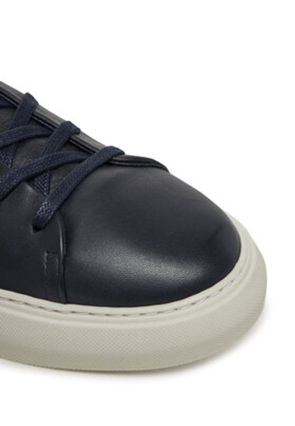 Replay - REPLAY Sneakersy GMZ6U .000.C0002L Granatowy. Kolor: niebieski. Materiał: skóra