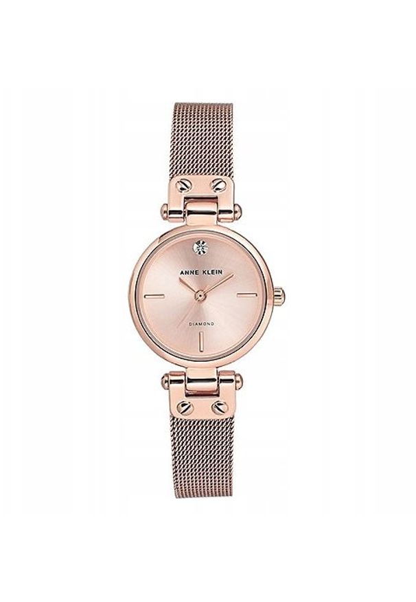 Zegarek damski Anne Klein AK-3002RGRG różowe złoto. Kolor: różowy, złoty, wielokolorowy