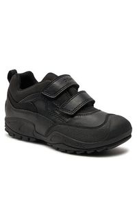 Geox Sneakersy J N. Savage B. B J841WB 05411 C9999 S Czarny. Kolor: czarny. Materiał: skóra #5