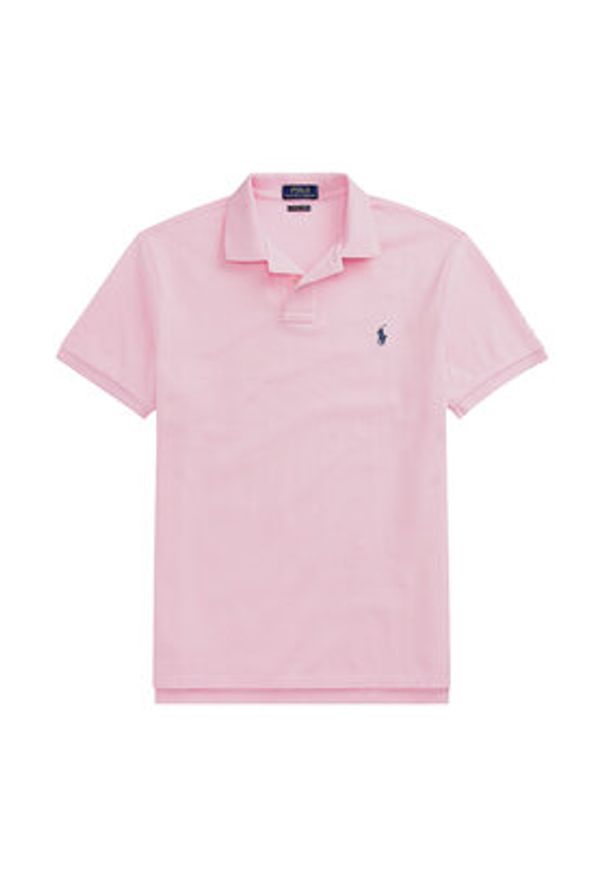 Polo Ralph Lauren Polo Core Replen 710795080 Różowy Slim Fit. Typ kołnierza: polo. Kolor: różowy. Materiał: bawełna
