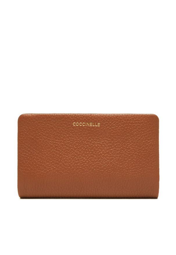 Coccinelle Portfel E2 TBM 11 F3 01 Brązowy. Kolor: brązowy. Materiał: skóra