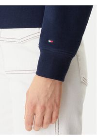 TOMMY HILFIGER - Tommy Hilfiger Bluza UW0UW06078 Granatowy Regular Fit. Kolor: niebieski. Materiał: bawełna #5