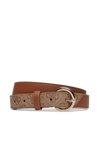 Guess Pasek Damski Dagan (PB) Belts BW9077 P4125 Beżowy. Kolor: beżowy. Materiał: skóra