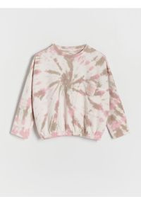 Reserved - Bluza z efektem tie dye - wielobarwny. Materiał: bawełna