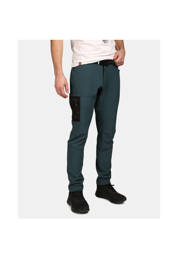 Męskie spodnie outdoor Kilpi LIGNE-M. Kolor: zielony, czarny, wielokolorowy. Sezon: lato. Sport: outdoor