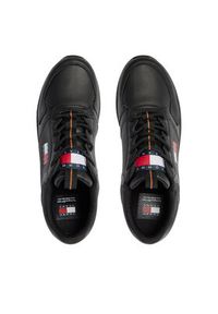 Tommy Jeans Sneakersy Tommy Jeans Flexi Runner EM0EM01409 Czarny. Kolor: czarny