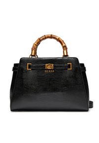 Guess Torebka HWKB95 06060 Czarny. Kolor: czarny. Materiał: skórzane