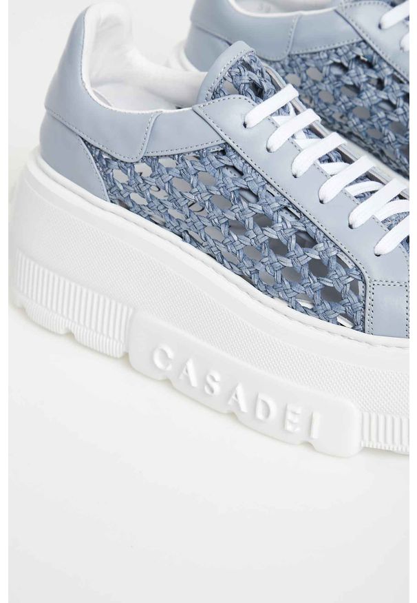 Casadei - Sneakersy damskie plecione CASADEI