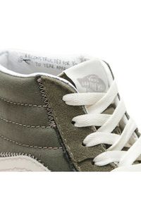 Vans Tenisówki Sk8-Hi Reconst VN0005UKOLO1 Zielony. Kolor: zielony. Materiał: zamsz, skóra #7
