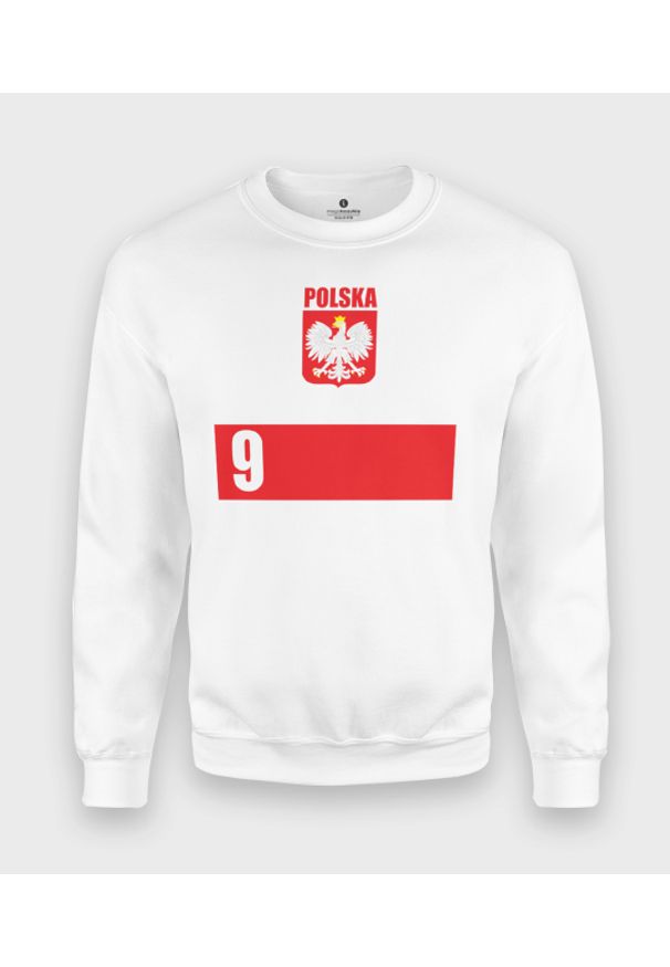 MegaKoszulki - Bluza klasyczna Bluza Reprezentacji Polski. Styl: klasyczny