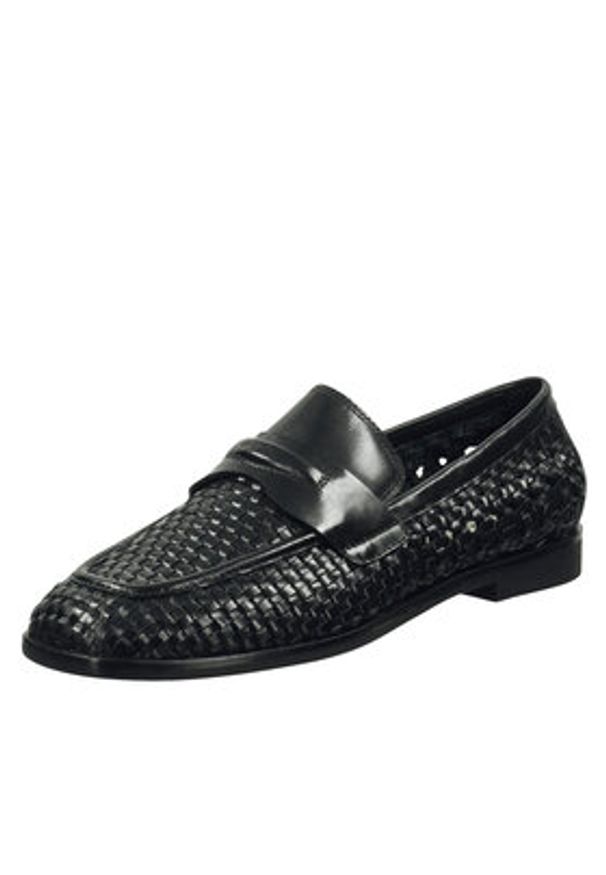 GANT - Gant Mokasyny 30571867 Czarny. Kolor: czarny. Materiał: skóra