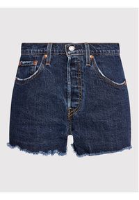 Levi's® Szorty jeansowe 501® Original 56327-0222 Granatowy Regular Fit. Kolor: niebieski. Materiał: jeans, bawełna #3