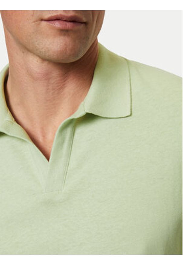 Marc O'Polo Polo 423 2091 53026 Zielony Regular Fit. Typ kołnierza: polo. Kolor: zielony. Materiał: bawełna