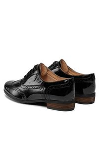 Clarks Oxfordy Hamble Oak 203506494 Czarny. Kolor: czarny. Materiał: skóra, lakier #4