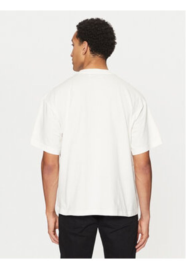 Replay T-Shirt M6880 .000.2660 Biały Loose Fit. Kolor: biały. Materiał: bawełna