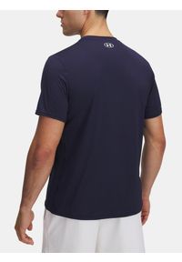 Koszulka treningowa męska Under Armour HeatGear Fitted. Kolor: niebieski. Sport: fitness