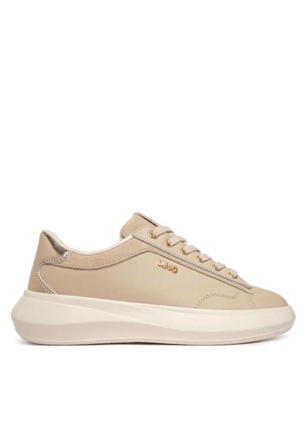 Liu Jo Sneakersy Casper BA6069 P0304 Beżowy. Kolor: beżowy. Materiał: skóra