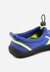 Renee - Niebiesko-Zielone Wsuwane Buty Sportowe do Wody z Elastyczną Cholewką Vetilore. Okazja: na plażę. Zapięcie: bez zapięcia. Kolor: niebieski. Szerokość cholewki: normalna. Sezon: lato. Sport: pływanie #9