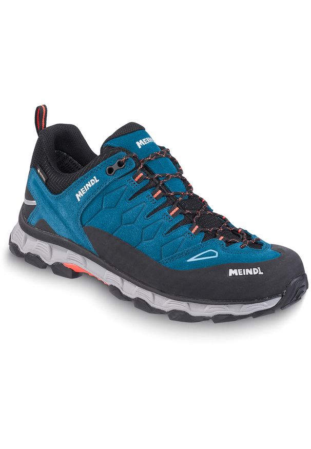 MEINDL - Buty turystyczne męskie Meindl Lite Trail Gore-Tex. Kolor: niebieski. Technologia: Gore-Tex