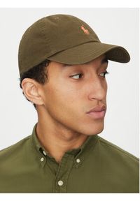 Polo Ralph Lauren Czapka z daszkiem Chino Ball Cap 710667709103 Khaki. Kolor: brązowy. Materiał: bawełna, materiał