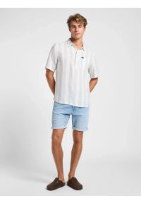 Lee - MESKA KOSZULA LEE POPOVER SHIRT SS SHY BLUE 112364226 #4