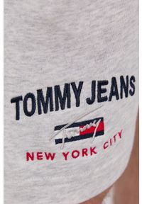 Tommy Jeans - Szorty. Kolor: szary. Materiał: bawełna, dzianina #5