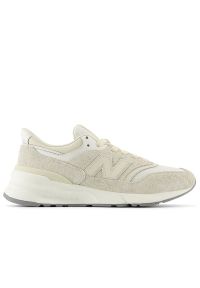 Buty New Balance U997REH - beżowe. Okazja: na co dzień. Kolor: beżowy. Materiał: materiał, skóra, syntetyk, guma. Szerokość cholewki: normalna
